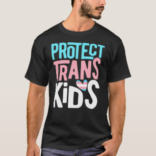 T-shirt Protéger Les Enfants Transgenres Lgbt Pride Hommes