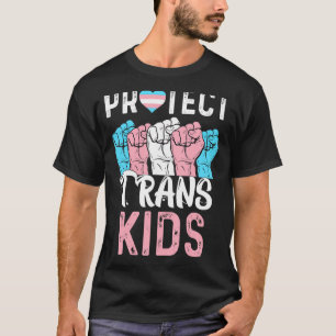 T-shirt Protéger Les Enfants Transgenres Lgbt Pride Soutie