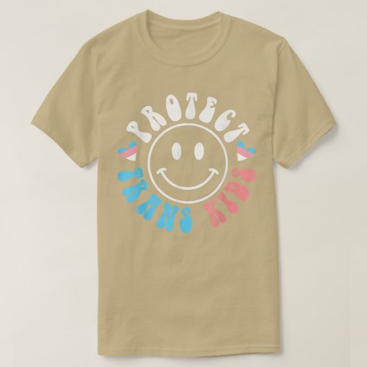 T-shirt Protéger Les Enfants Transgenres Lgbt Support, Tra (Design devant)