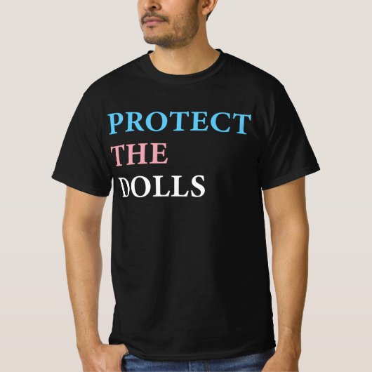 T-shirt Protéger Les Poupées (Devant)