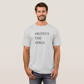 T-shirt Protéger Les Poupées (Devant entier)