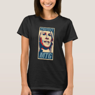 T-shirt Protéger MTG Marjorie Taylor Greene MTG Politique