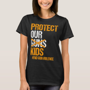 T-shirt Protéger nos enfants Éliminer la violence des arme