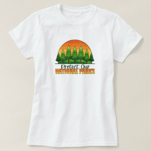 T-shirt Protéger nos parcs nationaux Soutien