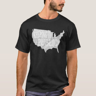 T-shirt Protéger nos propriétaires fonciers publics