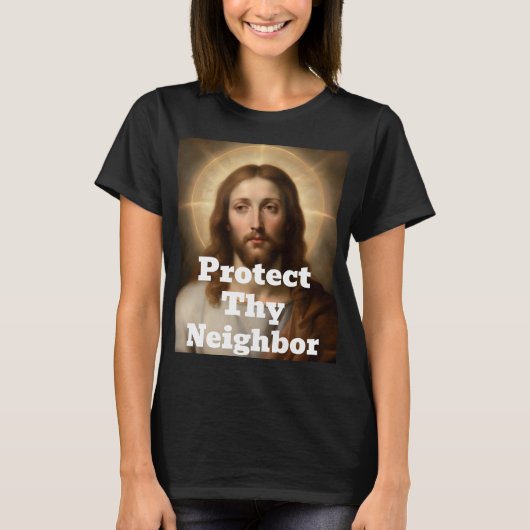 T-shirt Protéger Ton Voisin (Devant)