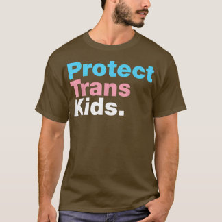 T-shirt Protéger Trans Kid LGBT Soutien LGBT Pride