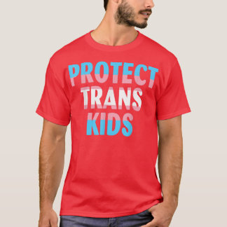 T-shirt Protéger Trans Kids Transseuality Trans Pride Tran