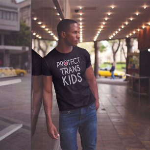 T-shirt Protégez l'appui du transsexuel LGBTQ d'enfants d