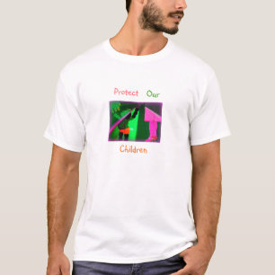 T-shirt "Protégez nos enfants "