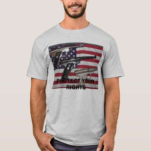 T-SHIRT PROTÉGEZ VOS DROITES (Devant)