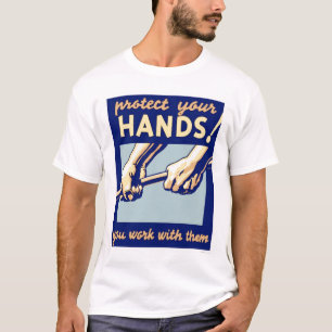 T-shirt Protégez vos mains WPA 1936