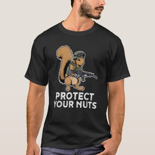 T-shirt Protégez vos noix (Devant)
