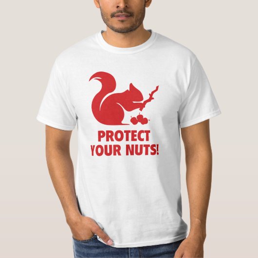 T-shirt Protégez vos noix ! (Devant)