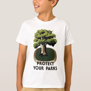 T-shirt Protégez vos parcs