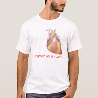 T-SHIRT PROTÉGEZ VOTRE AORTE !