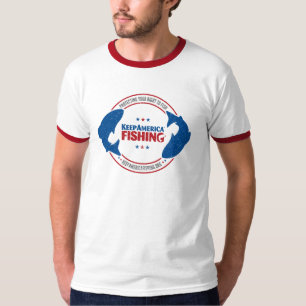 T-shirt Protégez votre droite de pêcher !