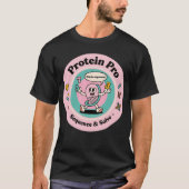 T-shirt Protein Pro Séquences de mastering et Puzzles de r (Devant)