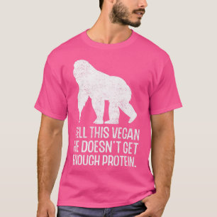 T-shirt Protéine végétarienne Végétarien Végétarien Droits