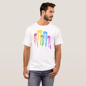 T-shirt Protestation T de droits civiques de gay pride de (Devant entier)