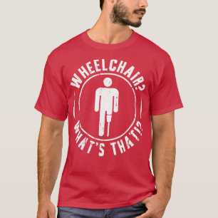 T-shirt Prothèse de jambe amputée perdue