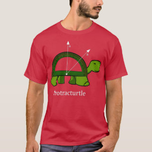 T-shirt Protracturtle Funny Math Turtle