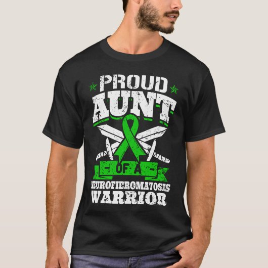 T-shirt Proud A Of A Neurofibromatosis Warrior retro (Devant)
