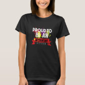 T-shirt Proud Accountant Citizen Profession de career (Devant)