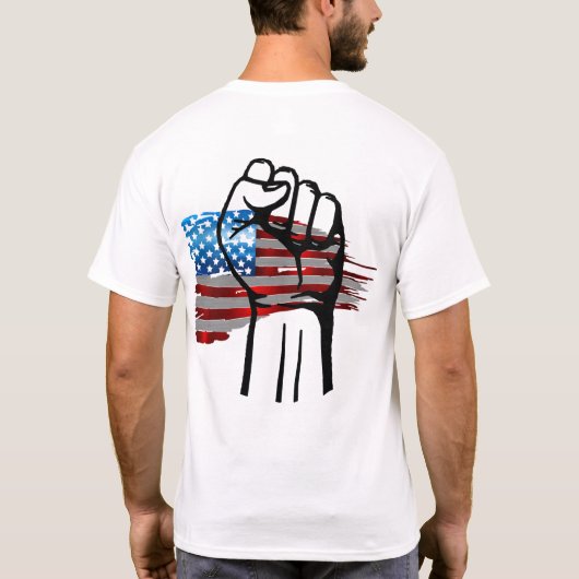 T-SHIRT PROUD AMERICAN (Dos)