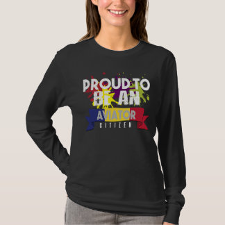 T-shirt Proud aviator citizen Profession career worker wor