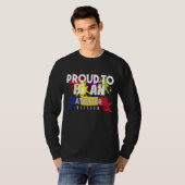 T-shirt Proud aviator citizen Profession career worker wor (Devant entier)