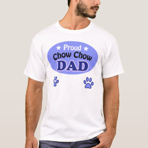 T-shirt Proud Chow Chow Dad