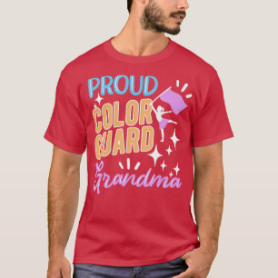T-shirt Proud Color Guard Grandma