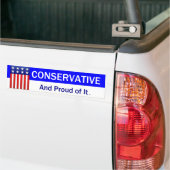 T-SHIRT Proud Conservative Bumpersticker (Op Truck)