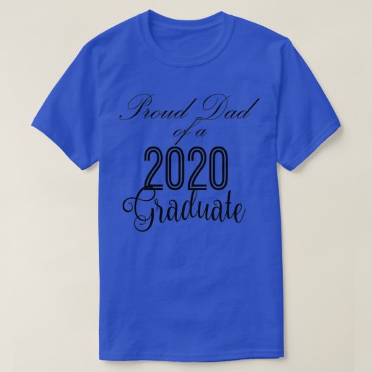 T-shirt Proud Dad of a 2020 (Design devant)