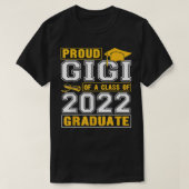 T-shirt Proud Gigi Of A Class Of 2022 Funny Graduate Senio (Design devant)
