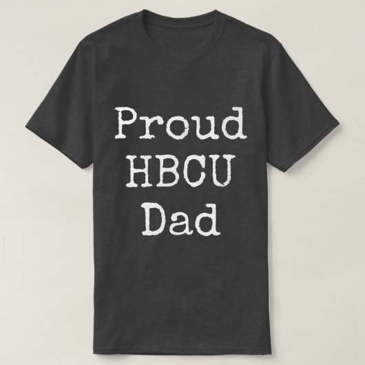 T-shirt Proud HBCU Papa African American Educated Father B (Design devant)
