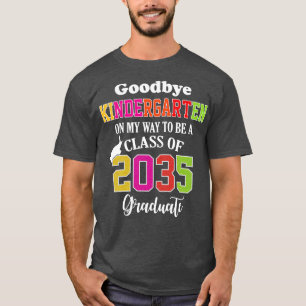T-shirt Proud Kindergarten Class of 2023 Senior Graduate E