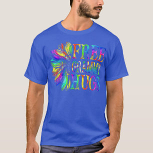 T-shirt Proud LGBTQ Free Grammy Hugs LGBT Pride Month sunf