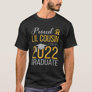 T-shirt Proud Lil Cousin Of A 2022 Graduate Happy Senior S