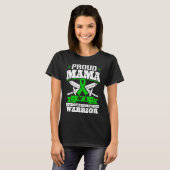 T-shirt Proud Mama Of A Neurofibromatosis Warrior Awarenes (Devant entier)