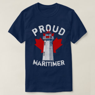 T-shirt Proud Maritimer chemise Nouvelle-Écosse peggy's co