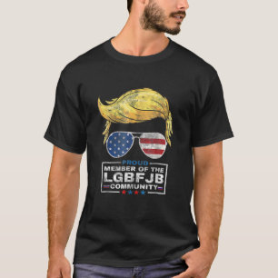 T-shirt Proud Member Of The LGBFJB Community Trump America