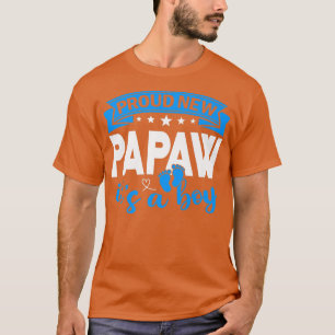 T-shirt Proud New Papaw It's A Boy Gender Reveal Men Women