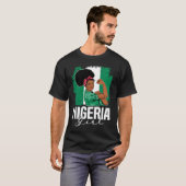 T-shirt Proud Of My Nigerian Roots Nigeria BHM BLM Pride A (Devant entier)