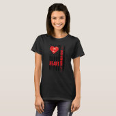 T-shirt Proud Open Heart Surgery Warrior Open Heart Surger (Devant entier)