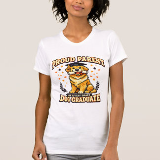 T-shirt Proud Parent Smart Dog Graduate Funny Dog Shirt