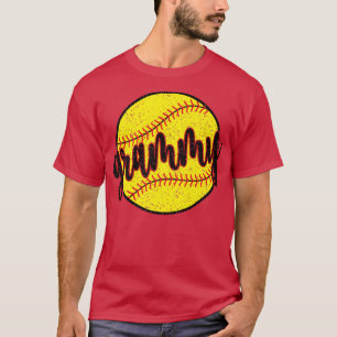 T-shirt Proud Softball Grammy Grandma of A Softball Player