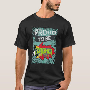 T-shirt Proud Teacher Citizen