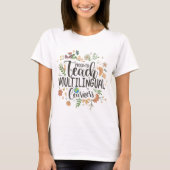 T-shirt Proud To Teach Multilingual Learners (Devant)